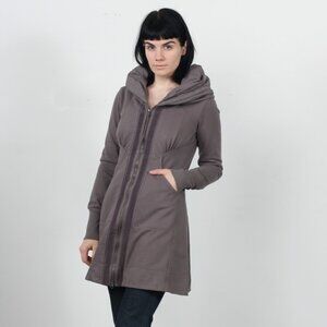 Prairie Underground Mid-Victorian Charcoal Grey Rain Hoodie | Size: Medium